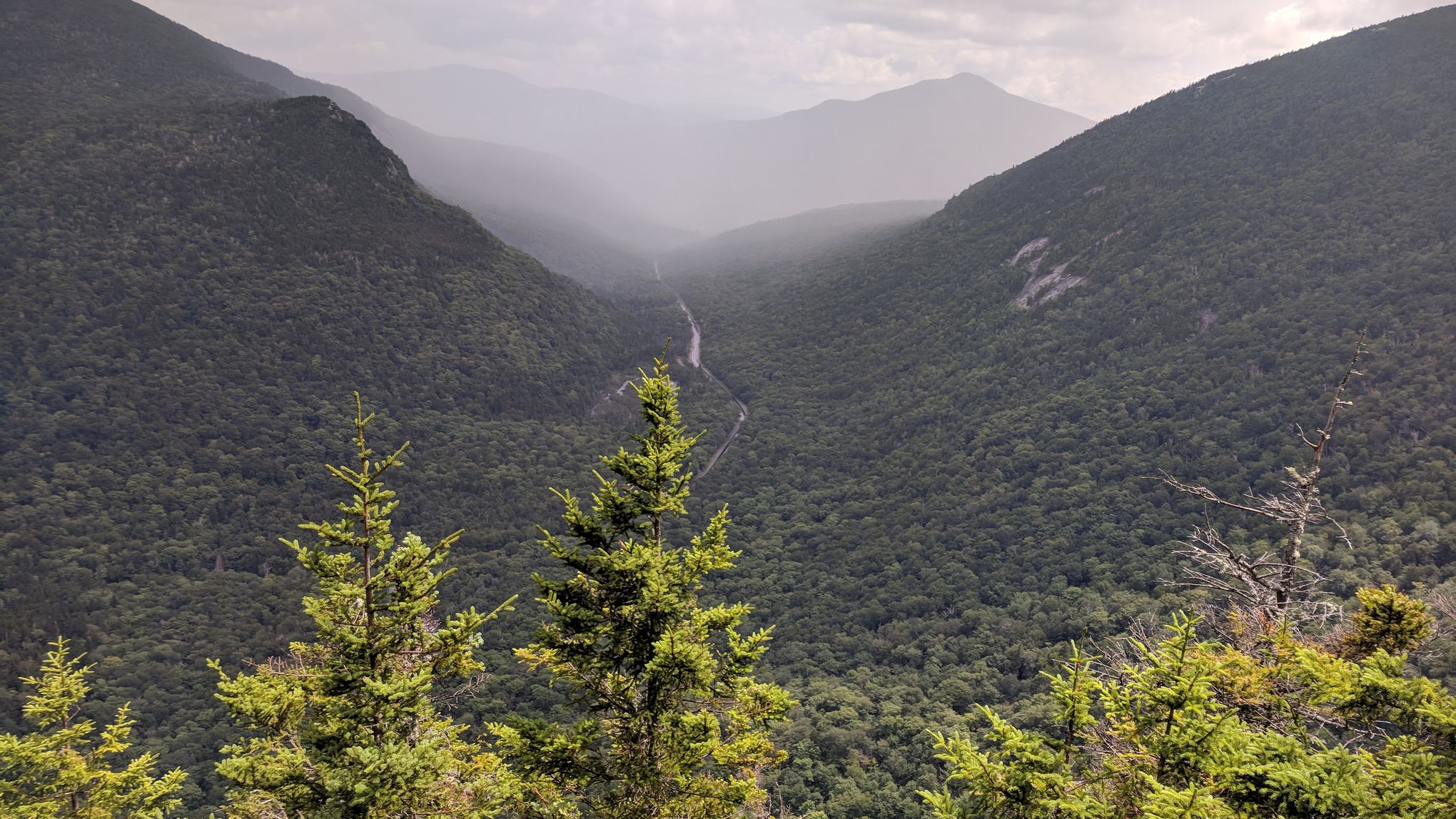 View from Eyebrow Trail